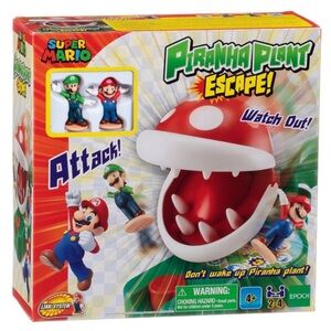 Super Mario Piranha Plant Escape NWT